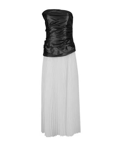 Simkhai Strapless Dress In White