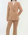 Jonathan Simkhai Surabhi Blazer In Camel In Brown