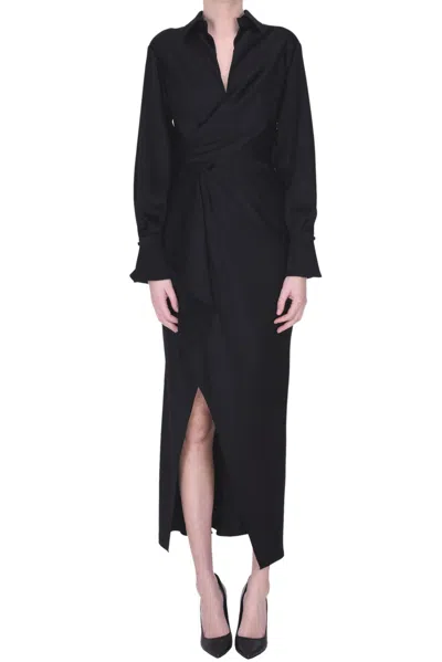 Jonathan Simkhai Talita Midi Dress In Black