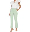 Simkhai Tianna Cropped Pants In Spring Green In Multi