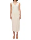 Simkhai Tillie Wrap Dress In Ivory In Multi