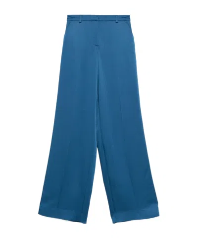 Simkhai Wide-leg Casual Pants In Blue