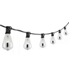Jonathan Y 10-light Indoor/outdoor 10 Ft. Rustic Industrial Incandescent C7 Half-chrome Bulb String Lights