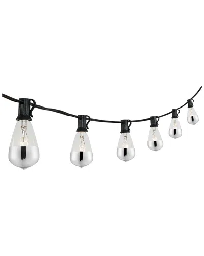 JONATHAN Y JONATHAN Y 10-LIGHT INDOOR/OUTDOOR 10FT RUSTIC INDUSTRIAL INCANDESCENT STRING LIGHTS