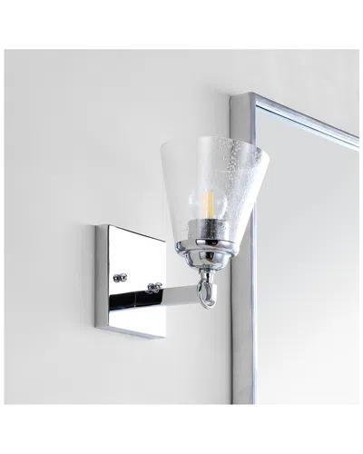 Jonathan Y 1-light Marion Chrome Vanity Light In Silver