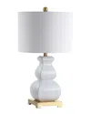Jonathan Y 25.5in Vienna White & Gold Table Lamp