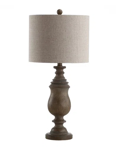 Jonathan Y 28.5in Abeline Brown Table Lamp