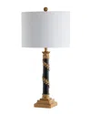 Jonathan Y 28.5in Camilla Gold & Black Table Lamp