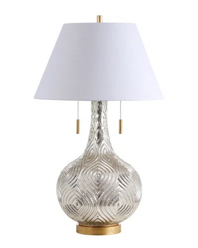 Jonathan Y 30.75in Highland Silver & Gold Table Lamp In Multi