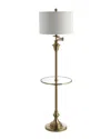 Jonathan Y 60in Cora Brass Side Table & Floor Lamp