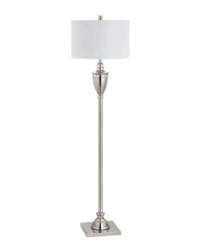 Jonathan Y 62in Othello Nickel Floor Lamp In Silver