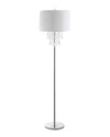 Jonathan Y Abigail 61in Crystal Metal Led Floor Lamp