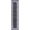 Jonathan Y Acanthus French Border Area Rug In Black/gray