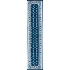 Jonathan Y Acanthus French Border Area Rug In Navy/blue