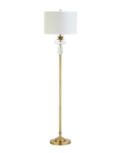Jonathan Y Adalyn 61in Crystal Metal Led Floor Lamp