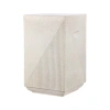Jonathan Y Adrian 20.75" Contemporary Minimalist Square Accent Table, Cream Terrazzo Finish In Neutral