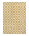 Jonathan Y Aimee Traditional Cottage Checkerboard Indoor/outdoor Area Rug In Yellow