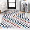 Jonathan Y Ainsley Modern Cottage Checkerboard Washable Area Rug In Multi
