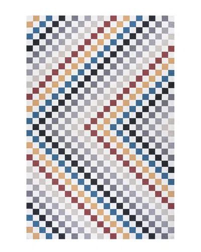 Jonathan Y Ainsley Modern Cottage Checkerboard Washable Chenille Area Rug In Multicolor