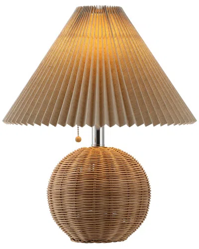 Jonathan Y Aksel Table Lamp In Brown