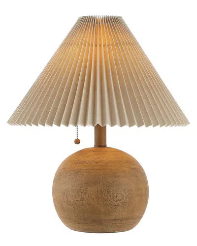 Jonathan Y Aksel Table Lamp In Brown