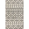 Jonathan Y Aksil Moroccan Beni Souk Area Rug In Cream/black