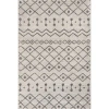Jonathan Y Aksil Moroccan Beni Souk Area Rug In Cream/gray