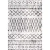 Jonathan Y Aksil Moroccan Diamond Area Rug In Ivory/brown