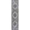 Jonathan Y Alacati Ogee Medallion Machine-washable Area Rug In Dark Gray/light Gray