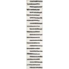 Jonathan Y Alaro Berber Stripe Shag Area Rug In White/gray