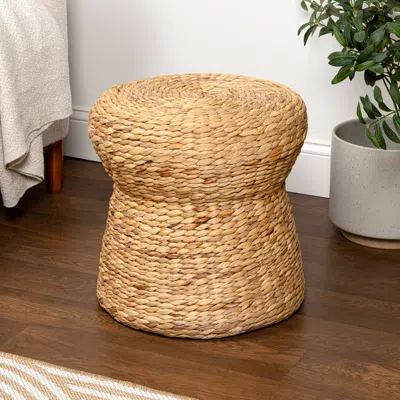 Jonathan Y Alberto Modern Bohemian Mushroom Stool In Neutral