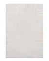 Jonathan Y Alcina Modern Scandinavian Graphic Lines High-low Area Rug In White
