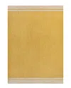 Jonathan Y Alda Modern Minimalist Mingled Solid Indoor/outdoor Area Rug In Yellow