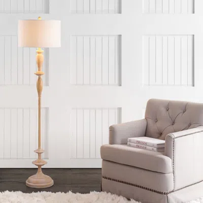 Jonathan Y Aldrin 63.5" Resin Led Floor Lamp In Neutral