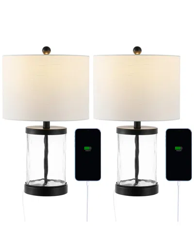 Jonathan Y Alexander Table Lamp In Nude