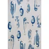 Jonathan Y Algarve Modern Fish High-low Indoor/outdoor Area Rug In Gray/navy