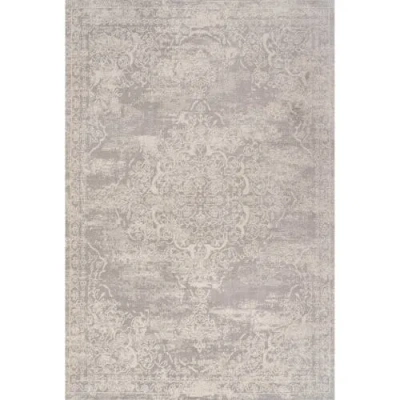 Jonathan Y Alhambra Ornate Medallion Modern Area Rug In Ivory