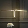 Jonathan Y Ali 34.5" Dimmable Adjustable Integrated Led Metal Linear Pendant