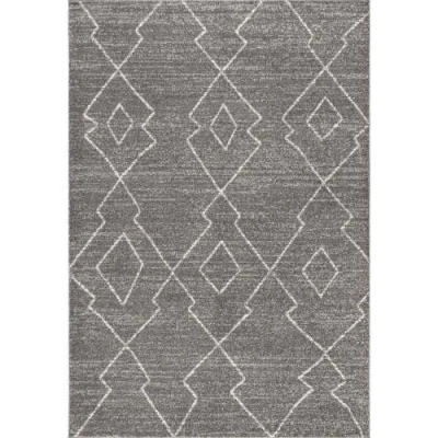 Jonathan Y Alia Moroccan Beni Souk Area Rug In Gray/cream