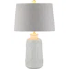 Jonathan Y Alice 26" Ceramic Led Table Lamp, Cream In Cream