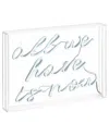 Jonathan Y All We Have Is Now Contemporary Glam Acrylic Neon Lighting