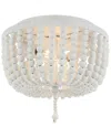 Jonathan Y Allison Flush Mount In White