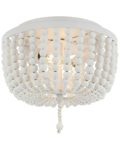 Jonathan Y Allison Flush Mount In White