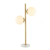 Jonathan Y Amelie 28in 2-light Coastal Vintage Iron Led Table Lamp In Brass Gold