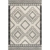 Jonathan Y Amir Moroccan Beni Souk Area Rug In Cream/black