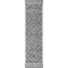 Jonathan Y Amir Moroccan Beni Souk Area Rug In Gray/cream
