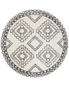 Jonathan Y Amir Moroccan Beni Souk Polypropylene Rug In White
