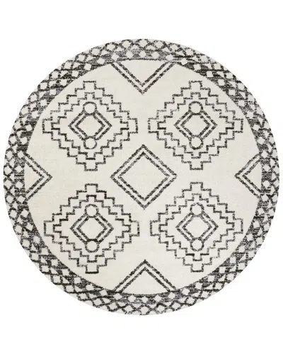 Jonathan Y Amir Moroccan Beni Souk Polypropylene Rug In White