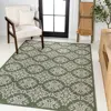 Jonathan Y Amora Traditional Mediterranean Tile Design Navy/cream Indoor/outdoor Area Rug