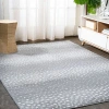 Jonathan Y Antelope Modern Animal Area Rug In Gray/cream